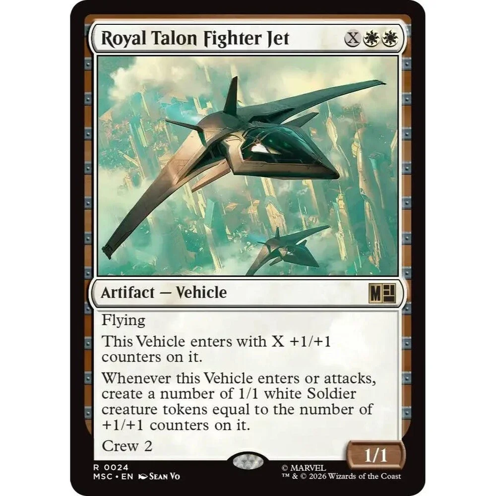 Royal Talon Fighter Jet | MSC | 24 | NM/Rare | 031-MSC-R
